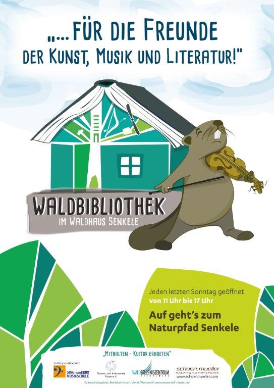 Waldbibliothek_Poster